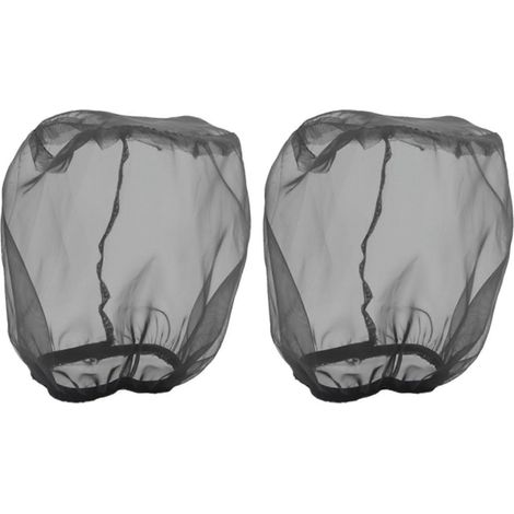 2 housses de protection universelles pour filtres à air coniques de voiture, étanches, résistantes à l'huile et à la poussière, compatibles avec les filtres à air à haut débit, 15 x 12 cm - SSZFV (1/5)