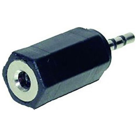 TRU COMPONENTS Adaptateur jack Jack mâle 2.5 mm - Jack femelle 3.5 mm stéréo Nombre de pôles:3 1 pc( (1/3)