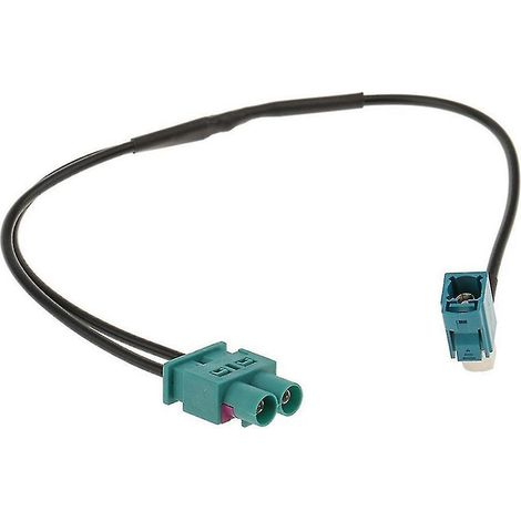 Câble adaptateur d'antenne double mâle Fakra vers mâle Fakra pour câble radio