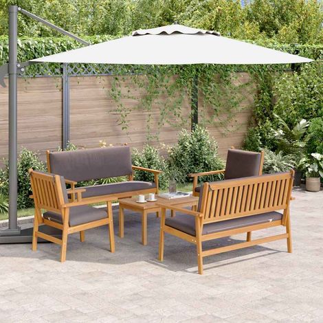 Gartensofa-set 5 pcs Braun Massivholz Akazie (1/5)