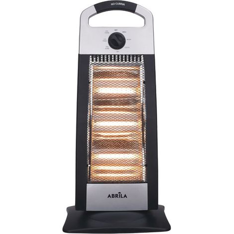 Elektrischer Heizkörper abrila Candente schwarz 1200 W Metall