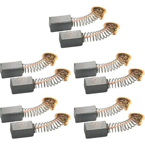 10 balais électriques de rechange pour outils électroportatifs, 5 x 7 (1/5)