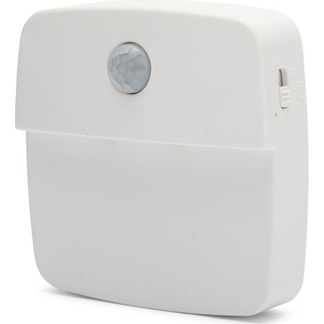 Luz nocturna LED a pilas con detector de movimiento CHIC2 VELAMP