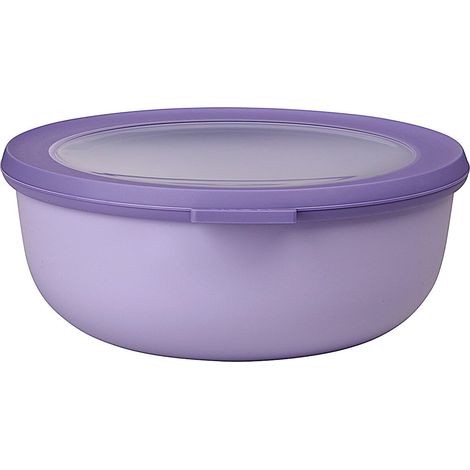 Bol Multifonction Rond - Boîte Conservation Alimentaire avec Couvercle - Convient comme Boîte de Hermétique pour le Réfrigérateur, Micro-ondes (1/5)