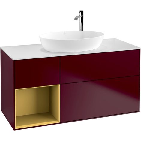 Villeroy & Boch F941HFHB Meuble sous-lavabo Finion F94 (1/2)
