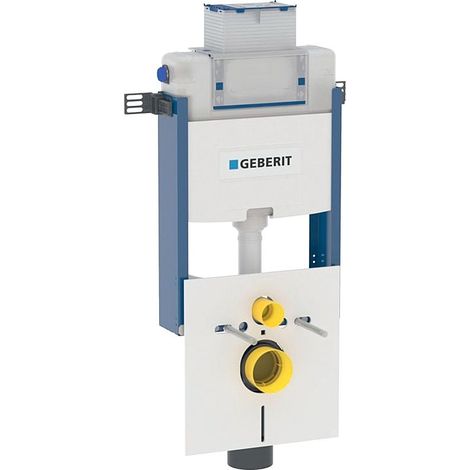 Geberit Kombifix - Installationselement für Wand-WC, 98 cm, Unterputz-Spülkasten OMEGA 12 cm 110.010.00.1 (1/5)