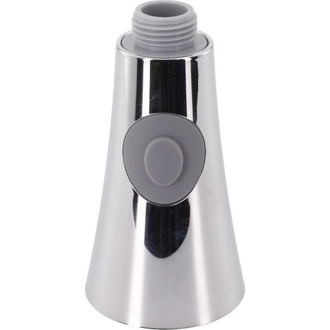 Pommeau de douche extractible de rechange pour robinets d'évier à filetage G1/2, pommeau de douche télescopique résistant aux éclaboussures avec contrôle du débit à deux vitesses, plastique (1/5)