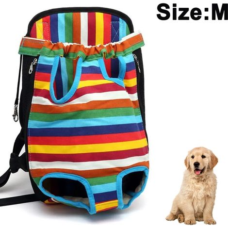Mochila para mascotas, bolsa de transporte para perros, mochilas ajustables con patas, bolsa de viaje portátil para mascotas, transpirable y cómoda, especialmente para perros pequeños, medianos, gatos