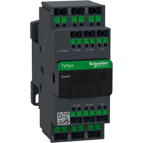 Schneider Electric SCHÜTZ 3P 25A 48V AC SNAPIN (LC1D25AE7)