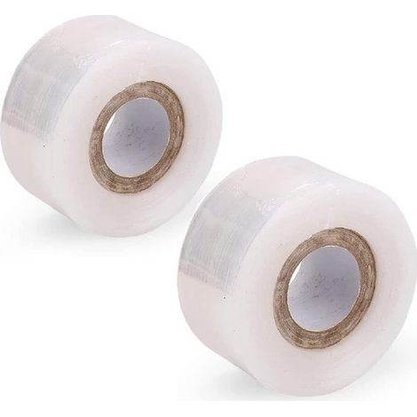 Ruban de greffage OLOEY - ruban de fixation élastique pour tuteurs horticoles - ruban de réparation pour plantes - ruban de fixation adapté aux arbres fruitiers à fleurs et ruban PVC (150 mètres de lo