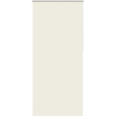 Tenda a rullo Tenda avvolgibile oscurante 124,4x230 cm Tessuto Larghezza 120 cm bianco sporco (1/4)