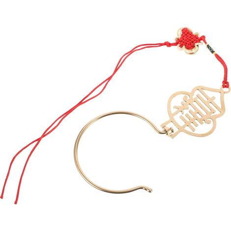 Crochet de rideau lit en laiton robuste pour suspendre rideaux et