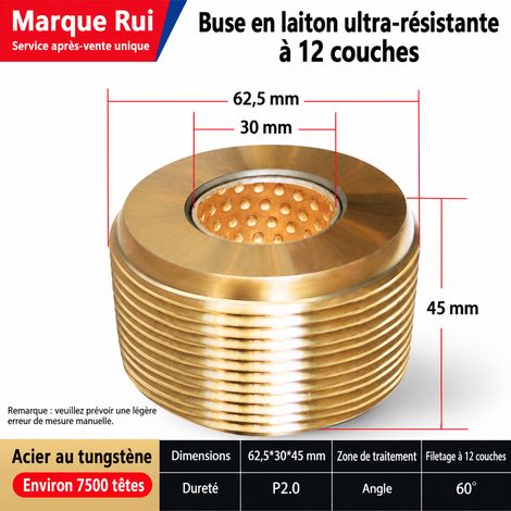 Molette de roulage fer à béton, roue dorée super résistante 12, pièce unique sans numérotation, pas de filetage 2.0, 71 × 45 × 30 cm, 4 g. – Livraison gratuite (1/4)