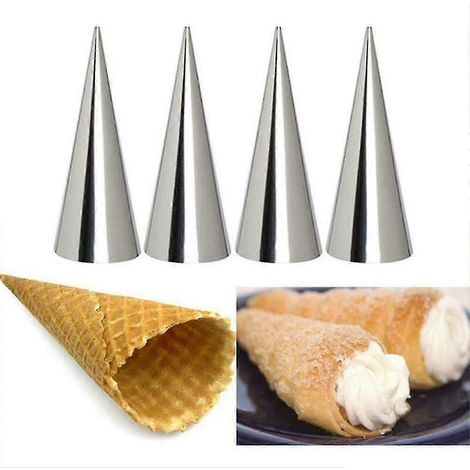Moule à pâtisserie en forme de cornet (12 pièces)-Small (1/5)