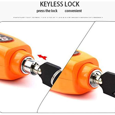 Antivol antivol guidon moto verrou frein levier cadenas sécurité protection anti-vol serrure poignée (1/3)