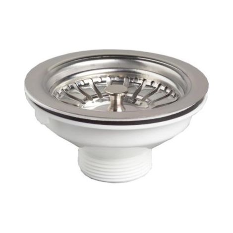 Wirquin Piletta in acciaio inox diametro 90 mm