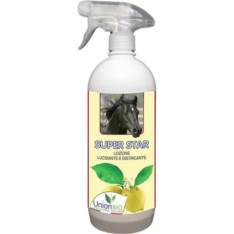 Superstar lotion de polissage et d'émiettage pour manteau et crin de cheval 1 litre