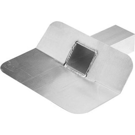Burgerhout bac à gravier en aluminium bec fermé 350 mm 60x80 mm