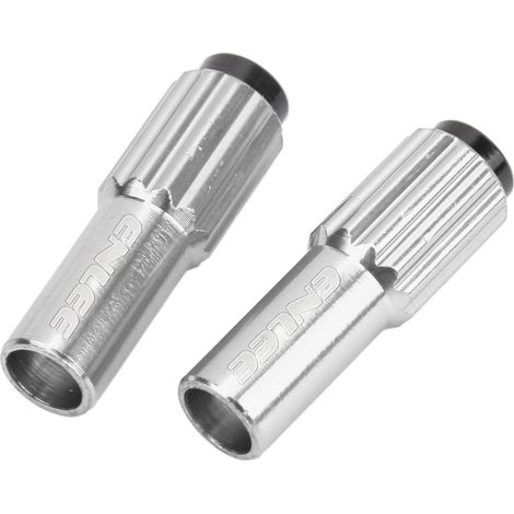 Einstellschraube für Fahrradbremszüge, Einstellschraube aus Aluminiumlegierung für Rennräder und Mountainbikes, Titan / 1 Paar (1/5)