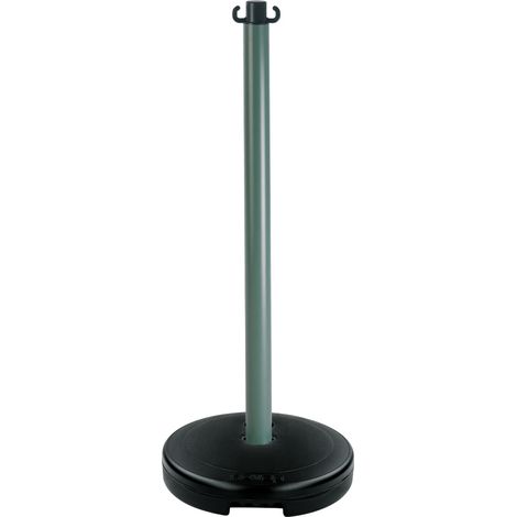 Poteau PVC Bronze sur socle à lester 9kg - 2001748 (1/2)
