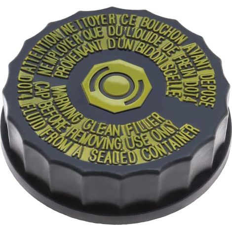 Brake Fluid Reservoir Tank Cap Dust Cover for 206 207 307 308 408 508 C2 C5 Car (1/5)