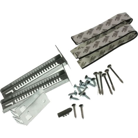 Ersatzteil - SOS Accessoire Kit fixation habillage porte pour Lave-vaisselle PROLINE 34421552 -  - THOMSON, PROLINE, VALBERG, AMICA, HIGH ONE