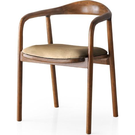 Silla, asiento, silla de comedor Silla, asiento, silla de comedor Marrón claro (1/3)