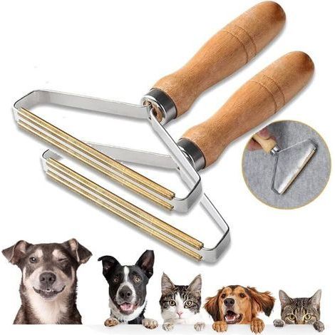 2 Pack Pet Carpet Hair Remover, Portable Hair Remover (1/4)