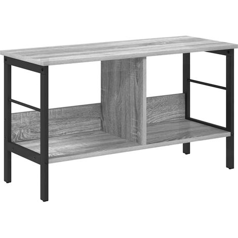 Maison Exclusive - Bücherregal Graues Sonoma 82 x 32 x 47 cm Holz