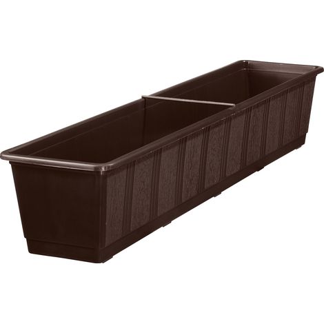 Geli Blumenkasten Standard 80 cm braun Blumenkästen