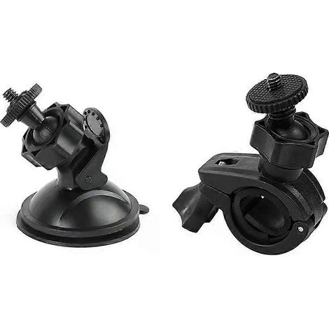 Lot de 2 supports à ventouse pour pare-brise de voiture compatibles avec les clés de voiture et les caméras d'action Mobius - JXLGV (1/5)