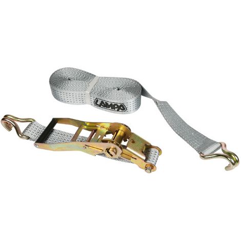 Nastro tensore con cricchetto - Gancio singolo - 8,5 m (1/3)