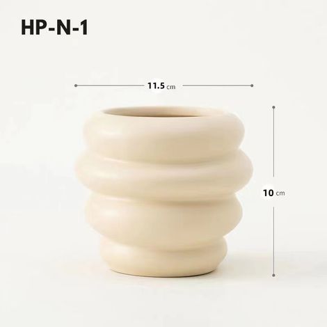 Organisateur de pinceaux de maquillage – Boîte pour pinceaux et accessoires – Céramique – Blanc (1/3)