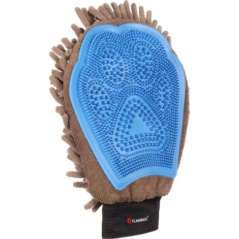 Gant de massage et de brossage Flava 20 x 25 cm pour chat (1/5)