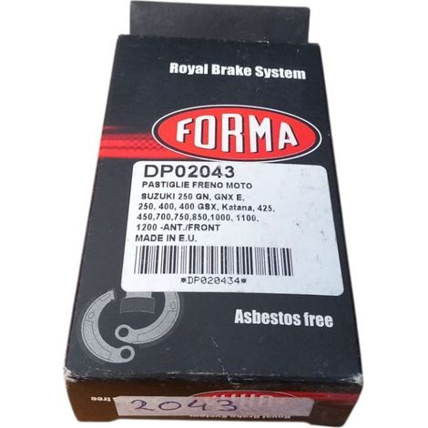 Pastigle freno moto per suzuki katana 425/700/750/850/1000/1100/1200 (1/4)