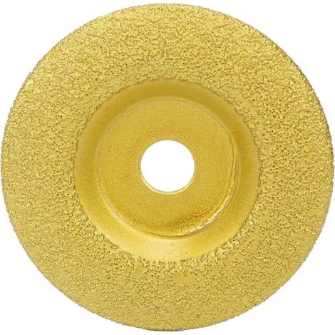 Disque de coupe diamanté de 10 cm (4 pouces), outil de meulage pour le polissage des plaques de fer et de l'acier inoxydable