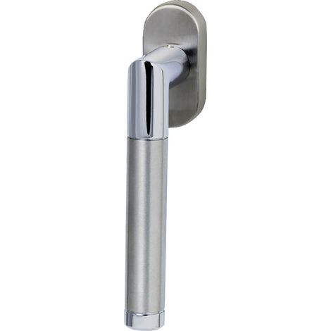 Südmetall Fenstergriff Fair V Edelstahl poliert/satiniert 35-40 mm silber