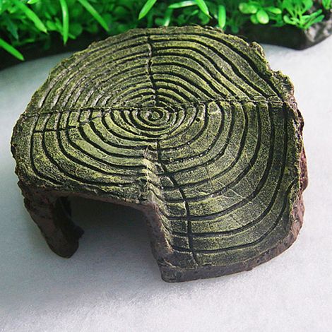 Plateforme d'escalade pour tortue, objets en résine, pont en pierre, aménagement paysager pour aquarium, décoration pour aquarium, ornements (1/5)