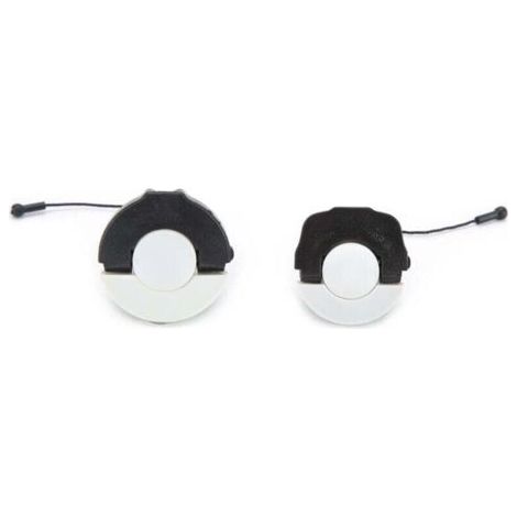 Bouchon de réservoir de carburant pour tronçonneuse 2 pièces compatible avec MS210 MS230 MS250 MS290 MS340 MS360 MS380 45,4 cm³ Résistant au vieillissement avec des performances stables pour une
