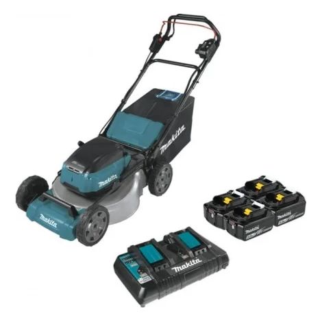 Makita DLM530PT4 Tagliaerba a spinta mulching Brushless a batteria 36v