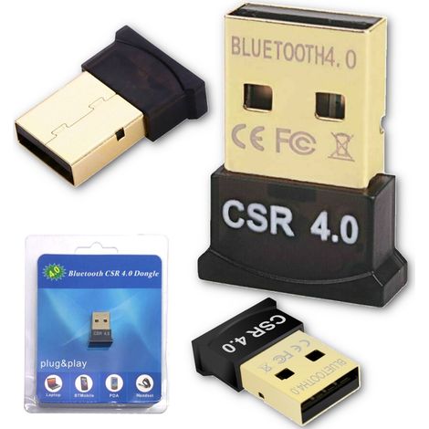 Adattatore trasmettitore-ricevitore Bluetooth 4.0 CSR USB 2.0 (1/5)
