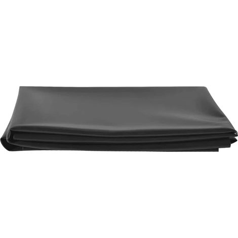 Maison Exclusive - Bâche de bassin 7 x 4 m PVC 0,5 mm Noir (1/5)