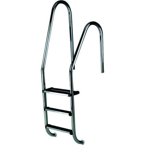 Escalera asimétrica AstralPool peldaño antideslizante fácil acceso - 1 peldaño (1/5)