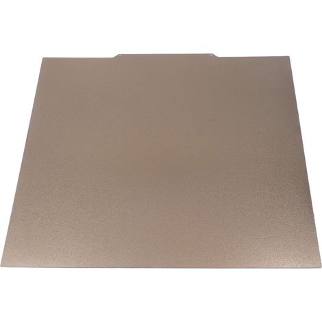 Plateau d'impression 3D 470x470mm, acier à ressort magnétique double face PEI, lit flexible pour CR-10, surface adhérente haute température (1/5)