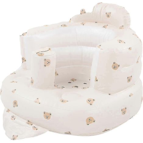 Siège de bain gonflable et réglable pour tout-petits, pliable et aéré, 2025 (1/5)
