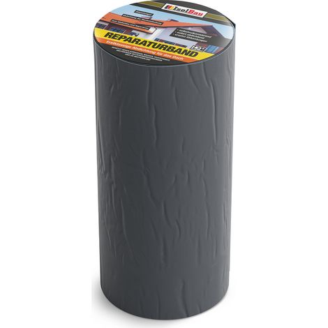 Nastro di riparazione per tetti IsolBau Butyl, antracite, 300 mm x 10 m (1/5)