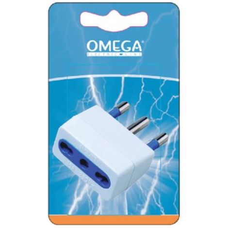 ADATTATORE BPRESA 10/16A 2P+T CON SPINA 16A