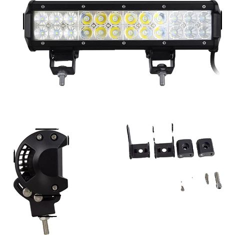 Barre Lumineuse LED Etanche Ajustement Universel 12 Pouce Combo 1 Pièce (1/2)