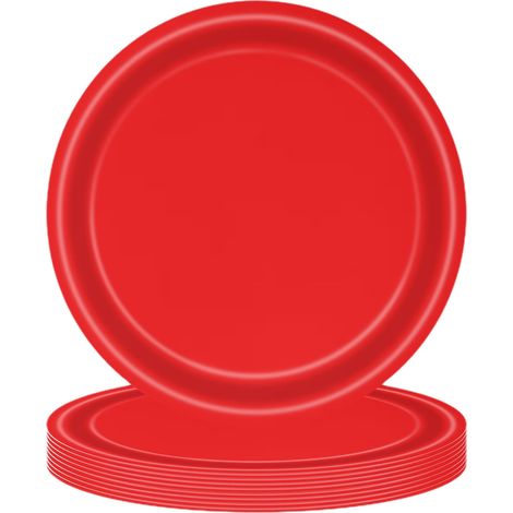 Assiettes En Papier - Motif Noël Sapin Et Flocon De Neige - Pour Fêtes Familiales Et Réveillons - 10 Pièces (1/5)