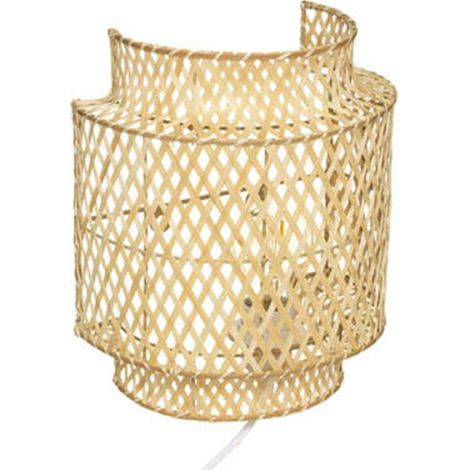 Applique Murale en Bambou "Liby" 28cm Naturel (1/3)